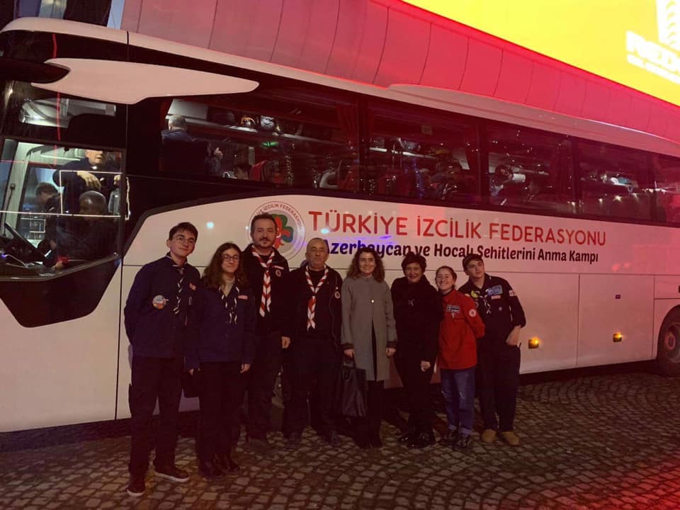 Azerbaycana Giden Türkiyeli İzcilere Batumdan,Acara İzcilik Federasyonundan İki Gürcü İzci de Katılıyor!