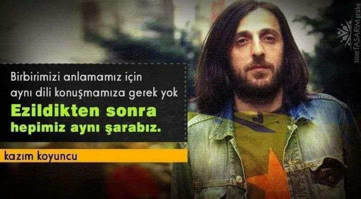 Kazim Koyuncu Bir duva'nın adıdır!