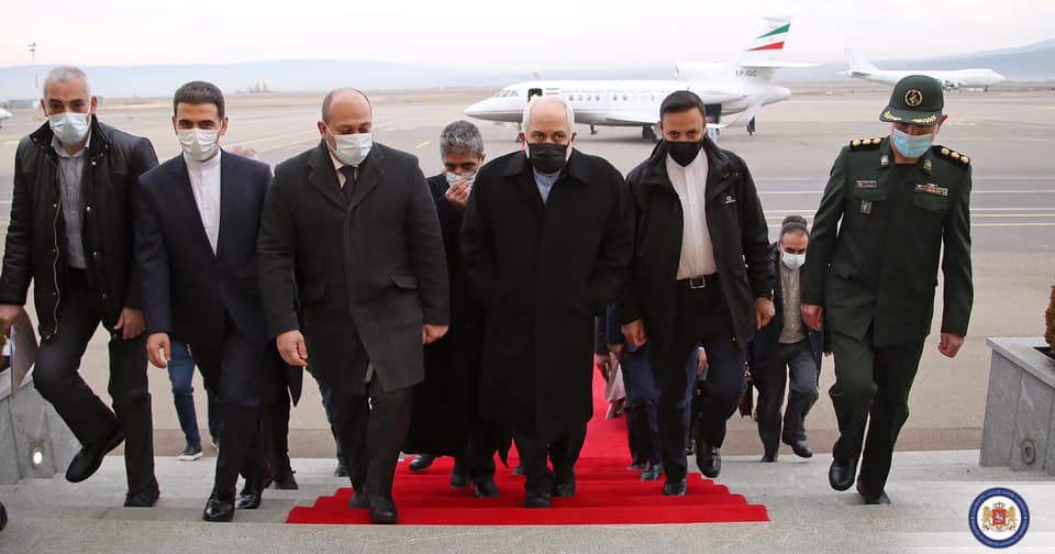 İran Dışişleri Bakanı Muhammed Cavad Zarif Gürcistanda/ირანის ისლამური რესპუბლიკის საგარეო საქმეთა მინისტრი საქართველოშია
