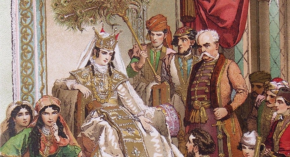 Bugün Gürcistan'da Tamaroba / დღეს თამარობაა