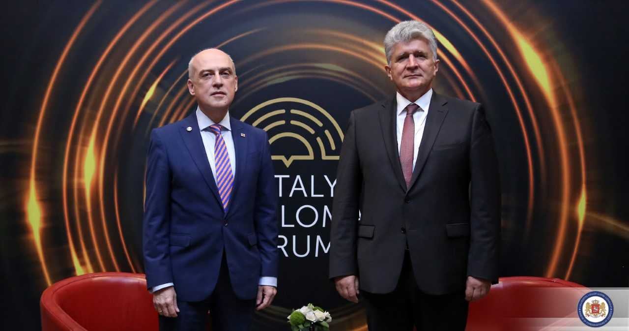 Davit Zalkaliani BM Genel Sekreter Yardımcısı Miroslav Jencha İle Antalya'da Görüştü