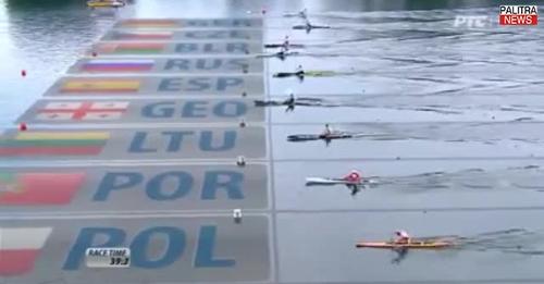 Zaza Nadiradze kürekte Avrupa şampiyonu!