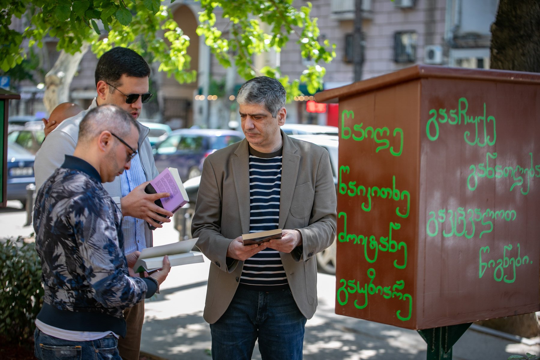 Saburtalo'da Kitap Etkinliği Düzenlendi