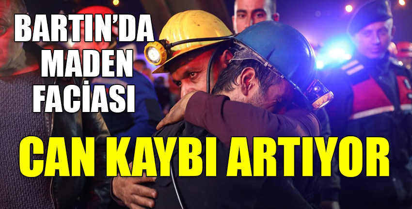 Yastayız. Başınız sağolsun Maden İşçileri!