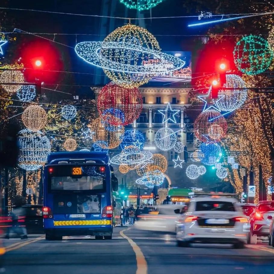Tiflis'te Yeni Yıl İçin Geri Sayım Başladı
