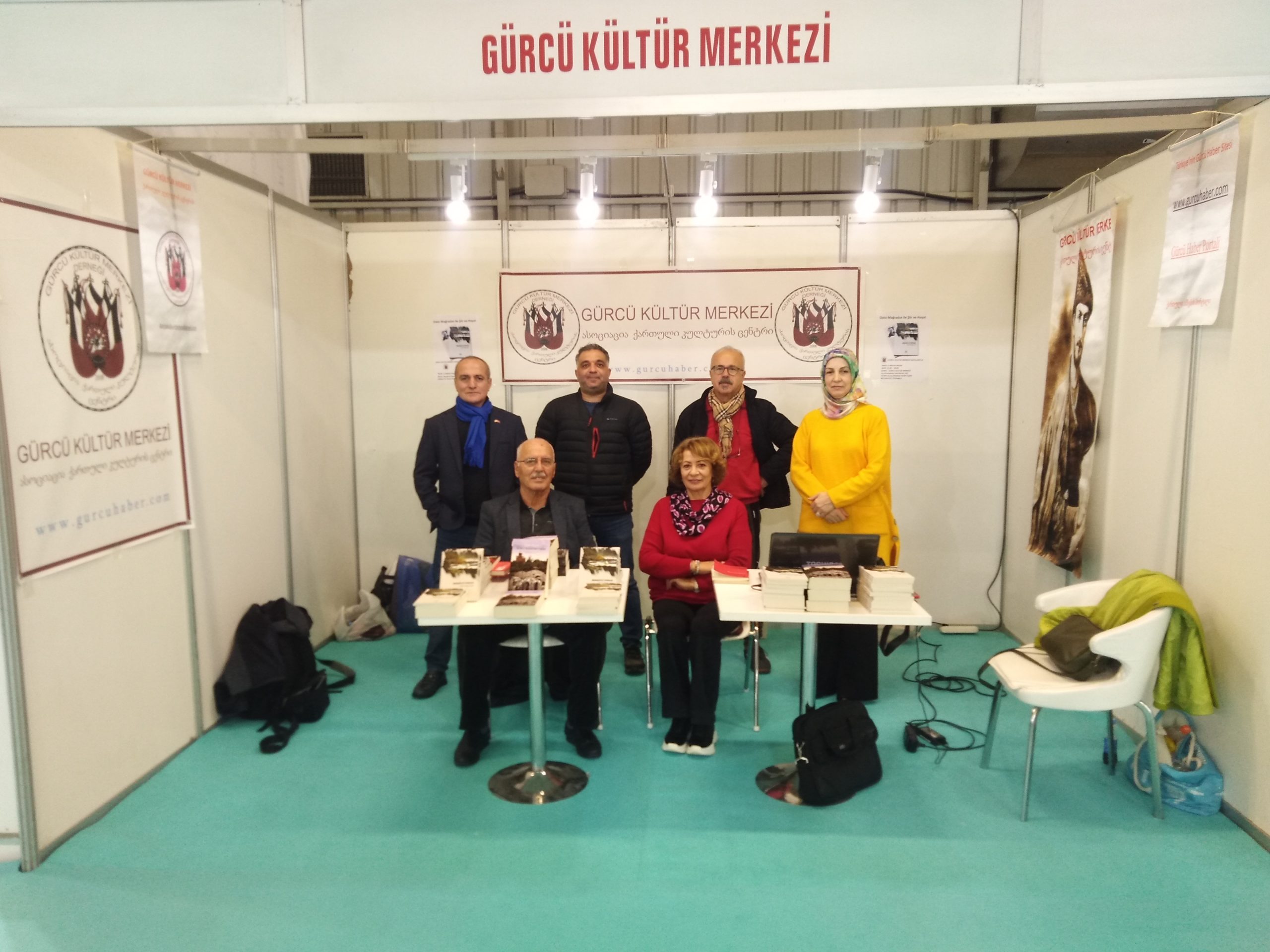 Gürcü Kültür Merkezi Uluslararası İstanbul Kitap Fuarında