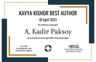 A. Kadir Paksoy'un Bir Şiirine Bengladeş'ten Sertifika