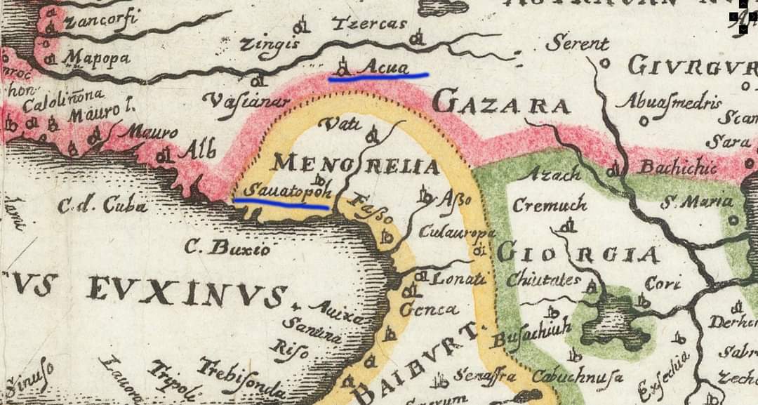 Kakha Kvashilava: 1636 წელს ფრანკფურტში დაბეჭდილი ოსმალეთის იმპერიის რუკა