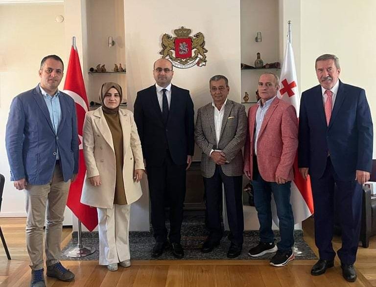 Istanbul Gürcistan Başkonsolosu Aleko jishkariani'ye anlamlı ziyaret