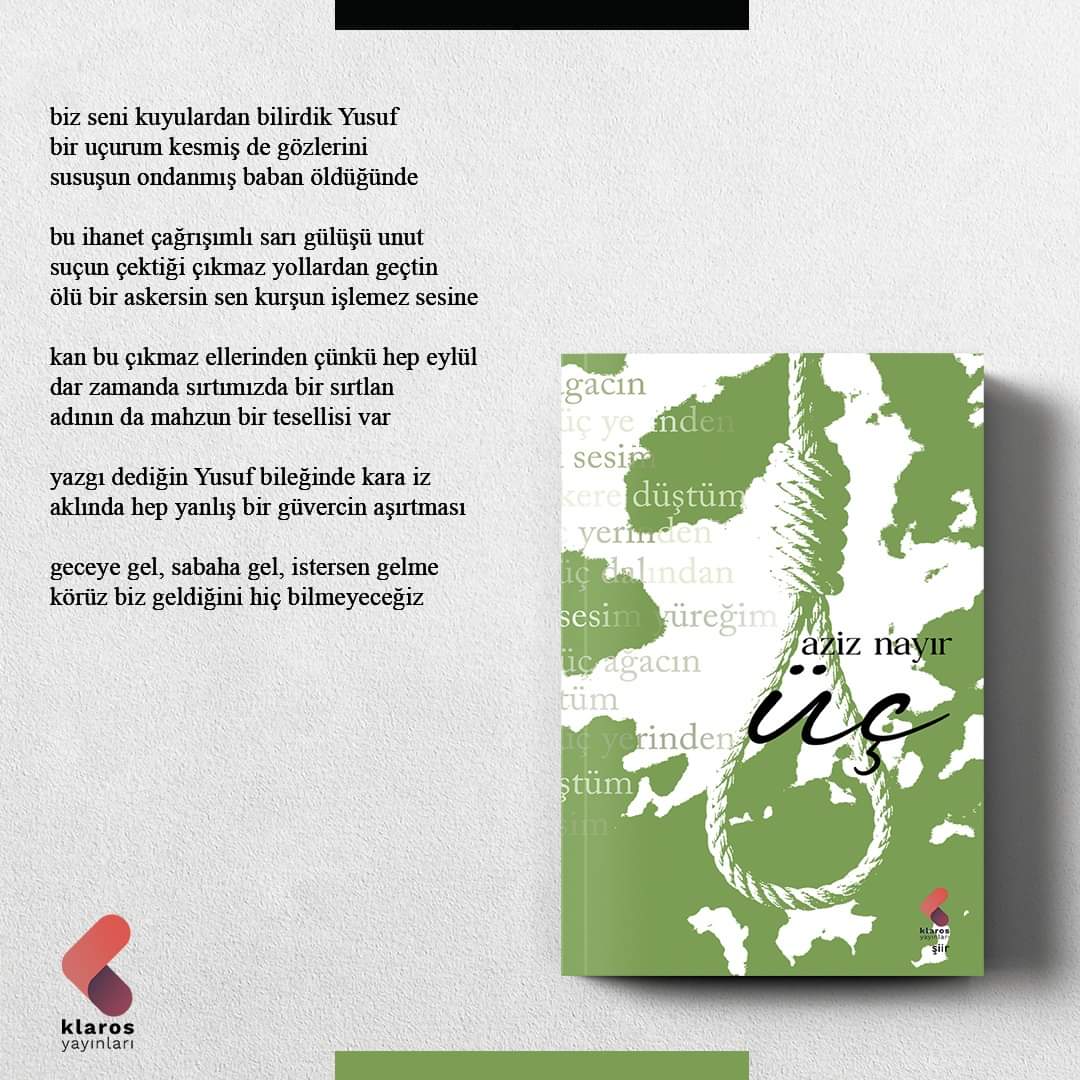 Lokman Kurucu: Aziz Nayır / ÜÇ  Klaros' a hoş gelmiş