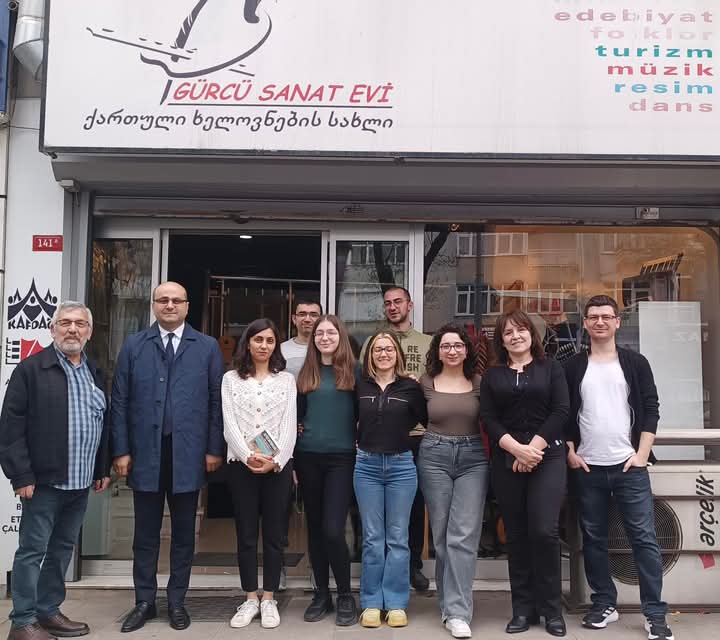 Gürcistan Başkonsolosluğun dan Gücü Sanat Evi'ne anlamlı bir ziyaret