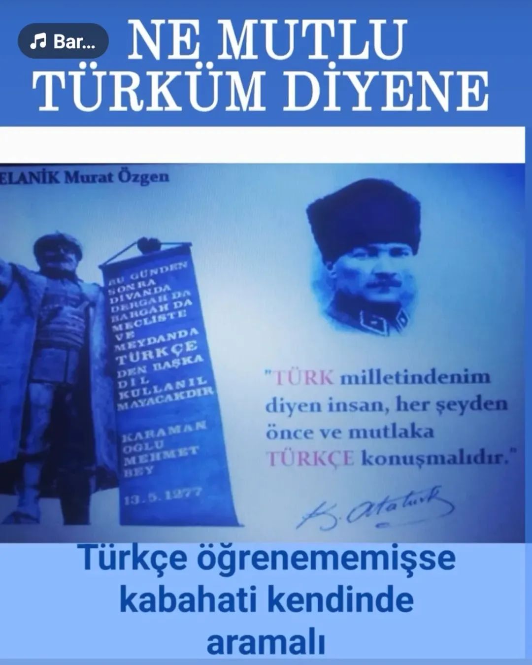 Fehmi Uzal Ustiaşvili: Kahrolsun Asimilasyon!