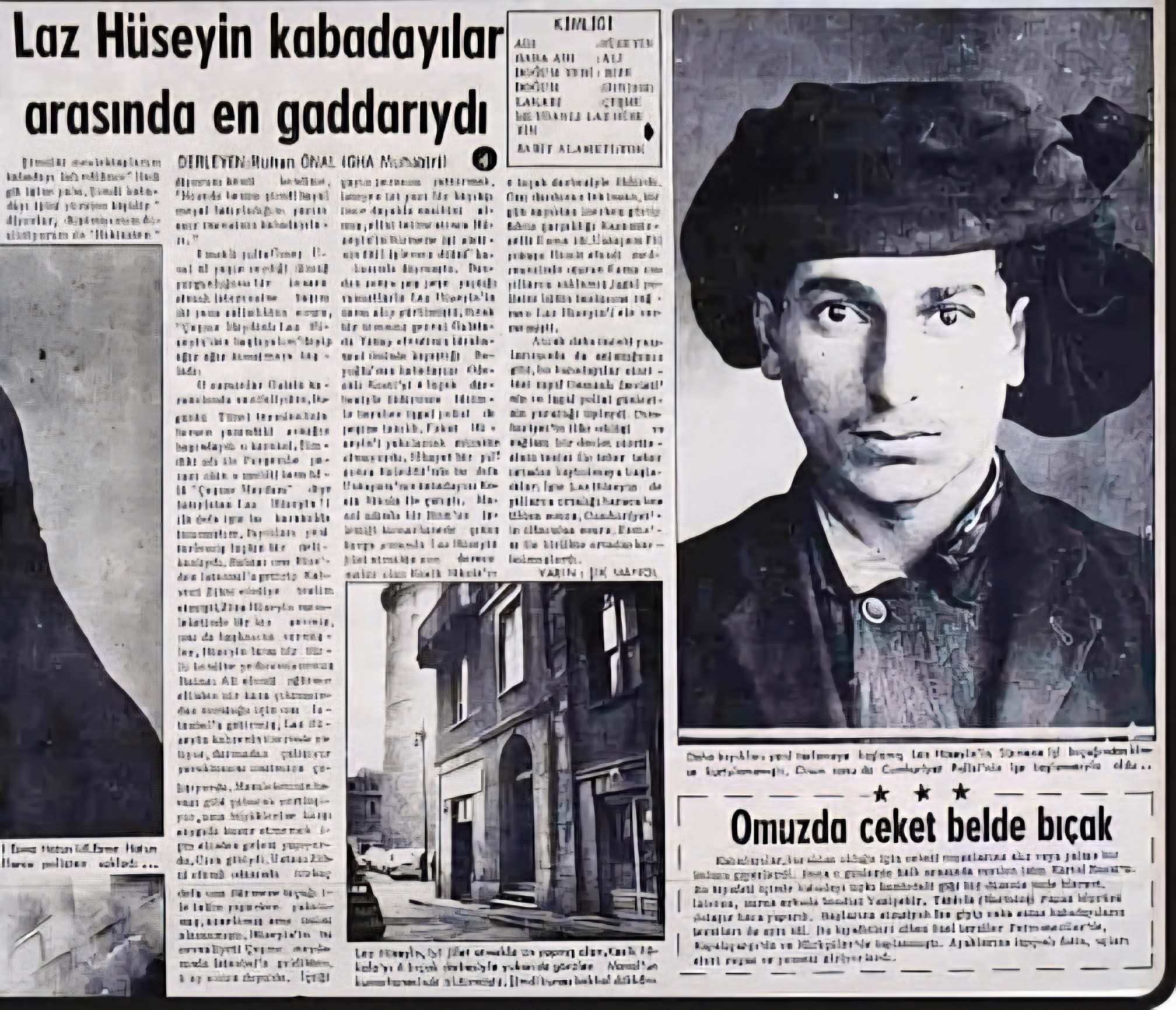 Güven Tzen Boçi: KABADAYI LAZ HÜSEYİN