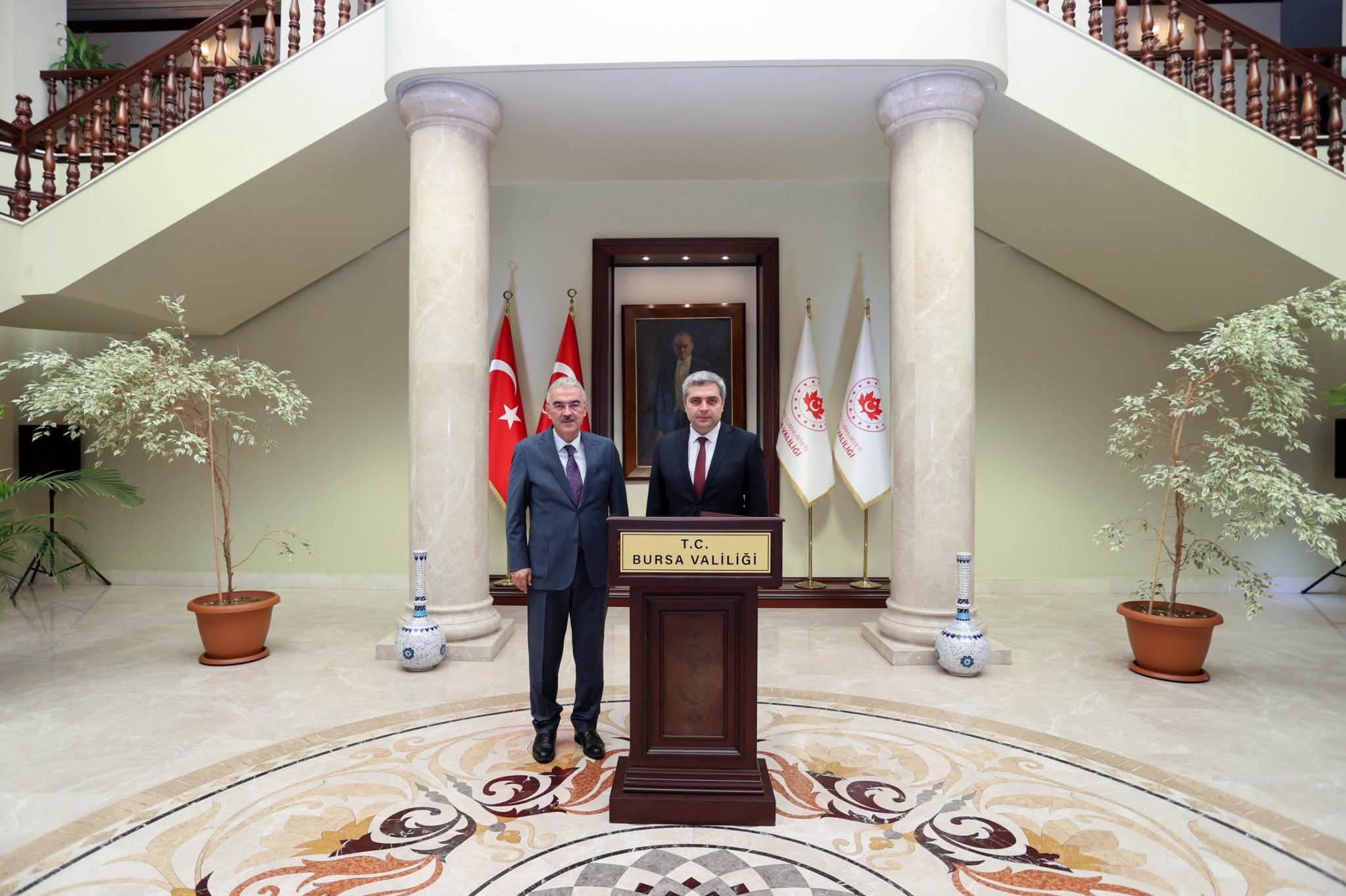 Gürcistan Büyükelçisi Archil Kalandia'nın Bursa Ziyareti!