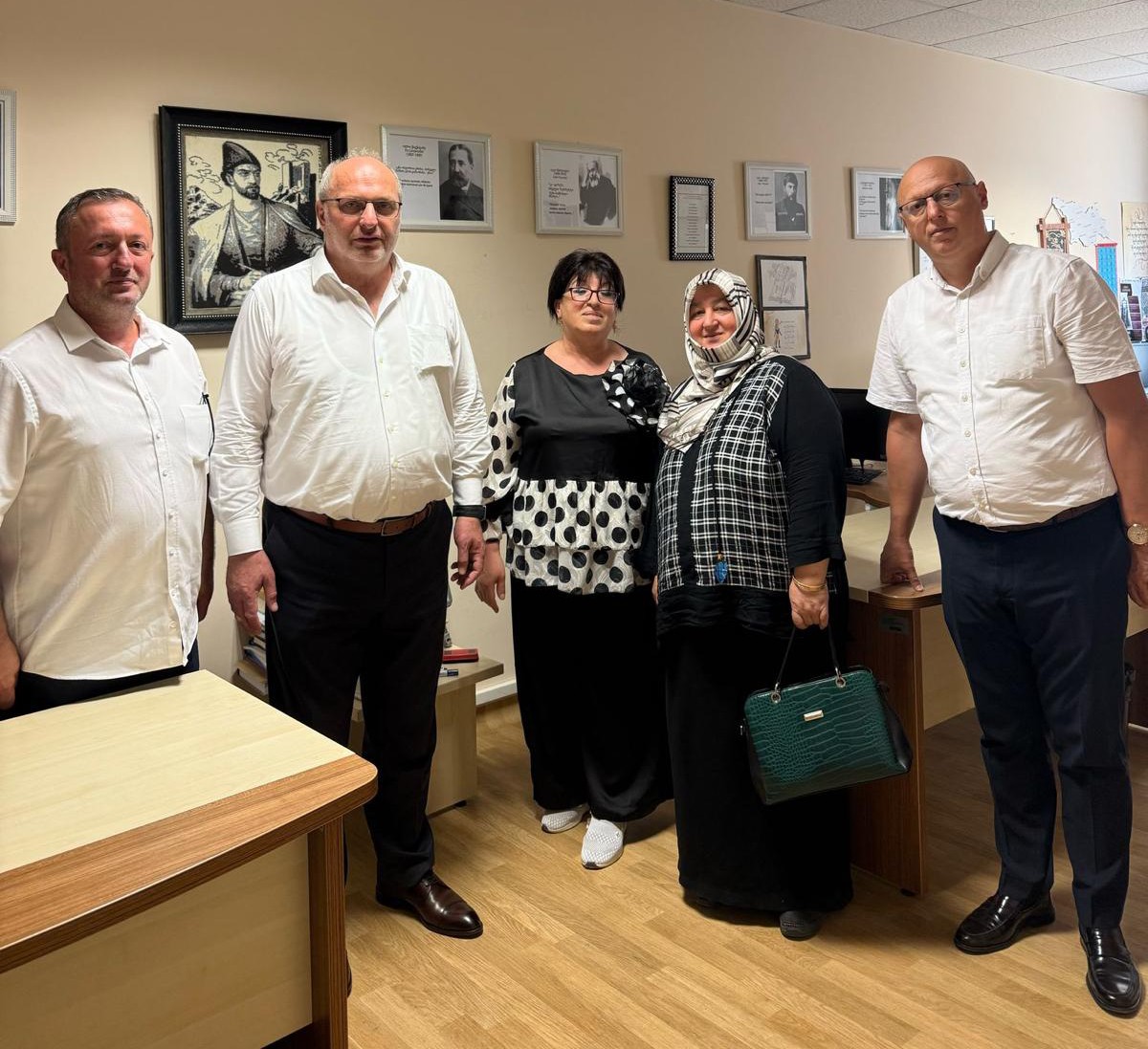 Hendek Batum Gürcü Kültür Derneğinden Düzce Üniversitesi’ne Ziyaret