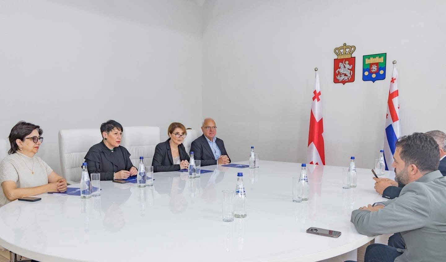 🇹🇷 MARGÜDEF Başkanı Sayın Ömer Faruk Demirtaş ile Gürcistan - Açara Kültür Bakanı Sayın Eliso Bolkvadze  bir görüşme gerçekleştirdi