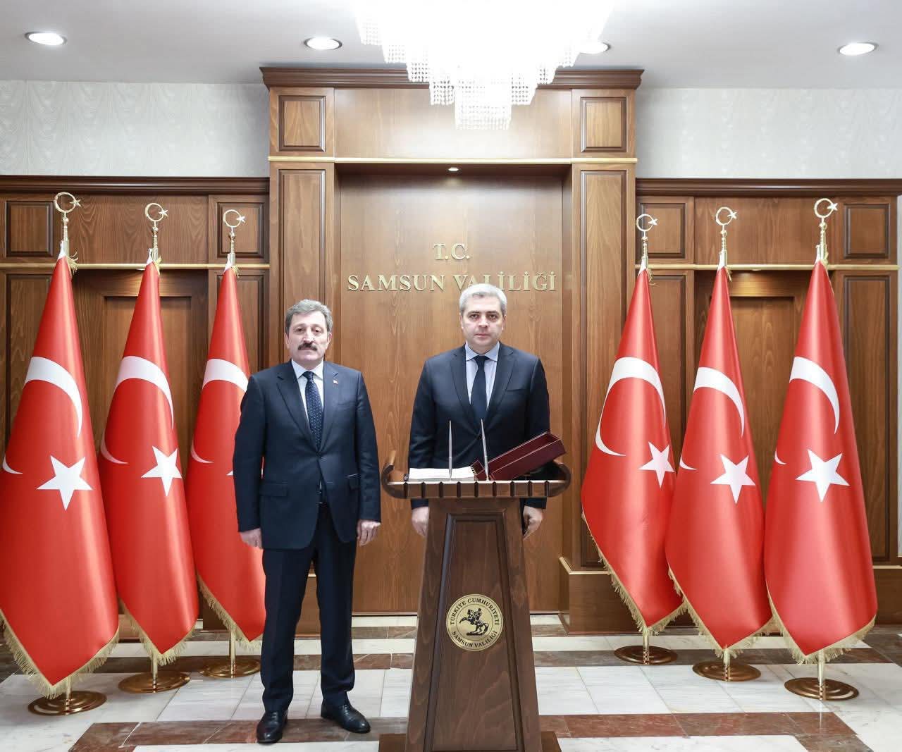 Fehmi Uzal Ustiaşvili: Gürcistan Büyükelçisi Archil Kalandia'nin Samsun Ziyareti