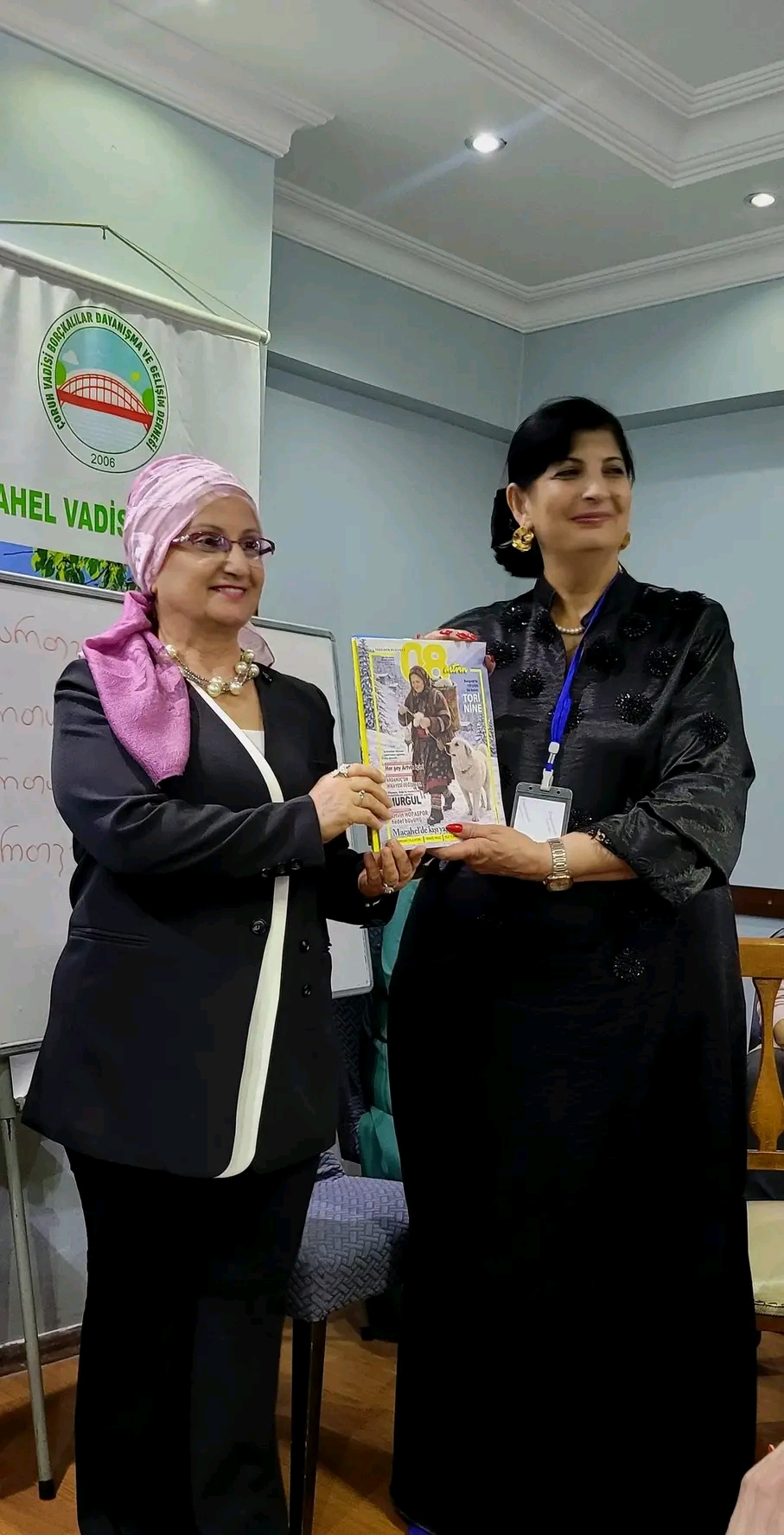 Hasibe Özkan: GÜRCÜCE DİL KURSU ÖNEMLİ  MİSAFİRLERİ AĞIRLADI…