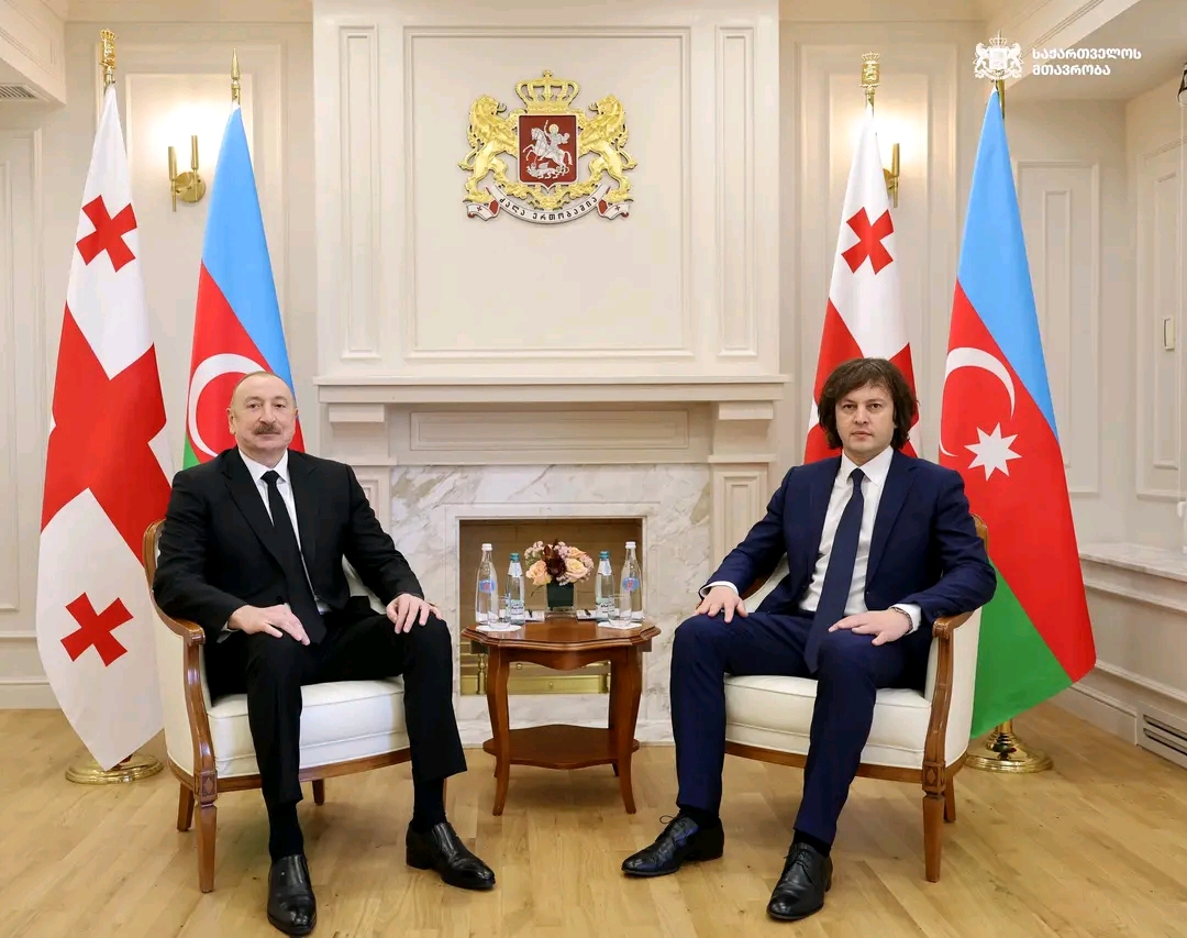 İrakli Kobakhidze ile İlham Aliyev arasınde bölgesel isbirliğini geliştirme noktasında Tifliste  görüştü