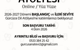 Gürcüce öğrenmek isteyenler haydi Gürcü Sanat Evi Gürcüce kursları başlıyor 👇🇬🇪