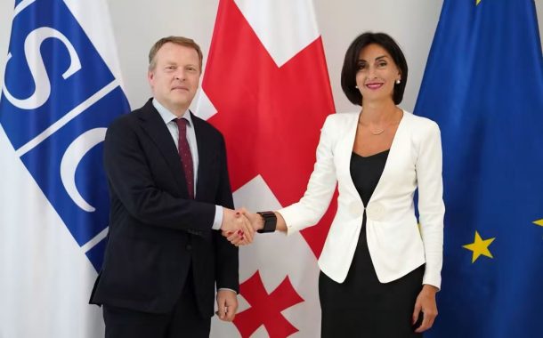 AGİT, Ulusal Azınlıklar Yüksek Komiseri Christoph Kamp resmi bir ziyaret için Gürcistan'a geldi