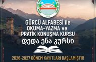 Birçkalilar Dernek başkanı Hasibe Özkan'dan Gürcüce anadil- deda ena ( დედა ენა ) kursu haberi!..